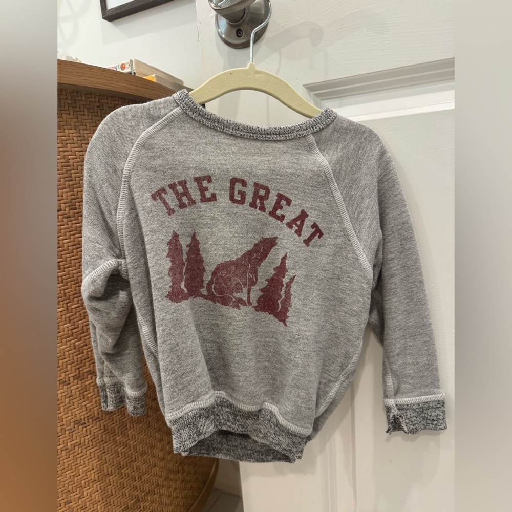 The Great toddler sweatshirt